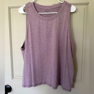 Athleta Uptempo Purple Tank 2x